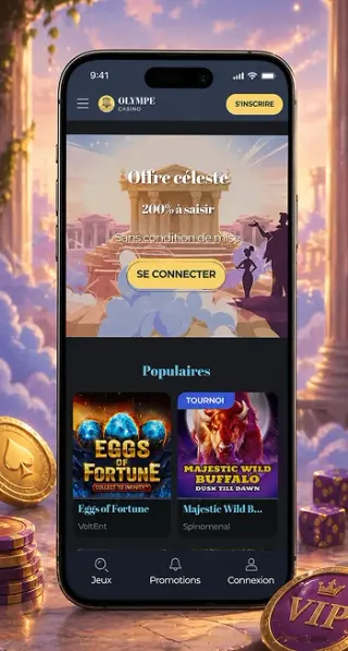 Olympe Casino mobile